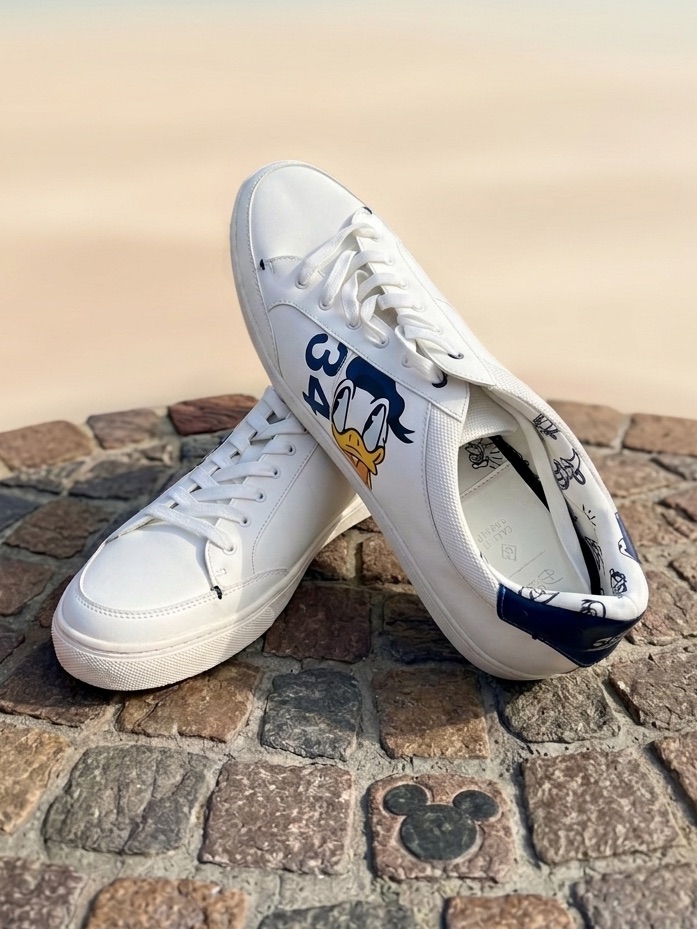 Disney X Call It Spring Donald Duck Sneakers Like New!